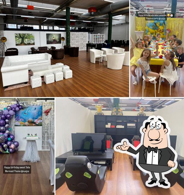 Gli interni di NUEJOS Center