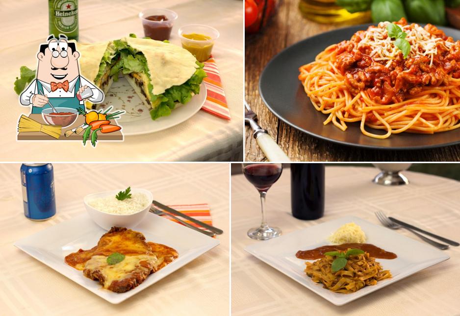 Esparguete à bolonhesa em Cheff Massas Gastronomia