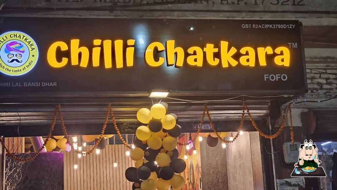 Food at Chilli Chatkara