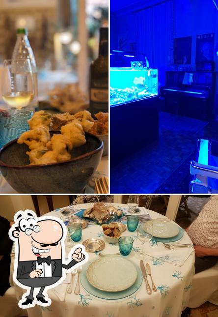 Il Besugo Innamorato ittiturismo si caratterizza per la interni e tavolo da pranzo