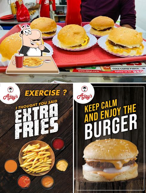 French fries at Ajay's - Gunjan, Vapi