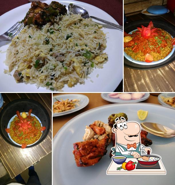 Paella at Ashirwad Hotel