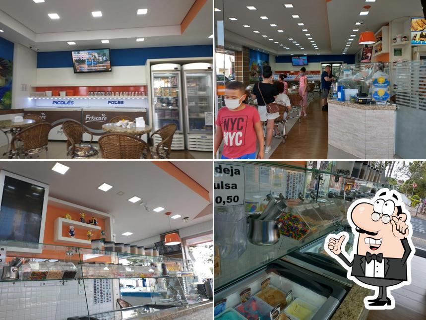 O interior do Friscare