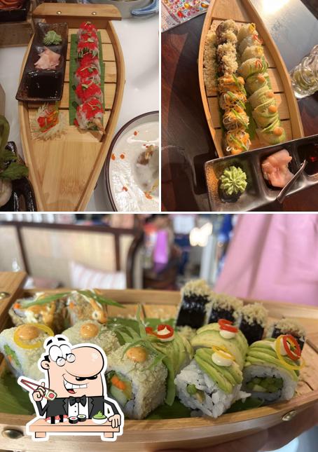 Order various sushi options