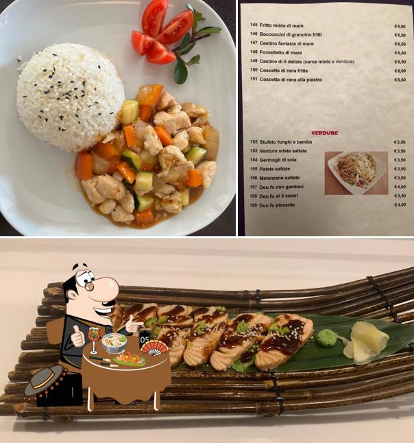 Platti al Ristorante Cinese Giapponese Bella Capitale