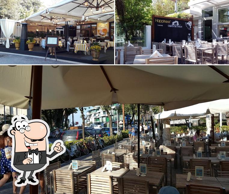 Gli interni di Casina del Bosco