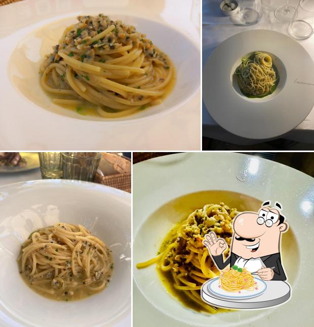 Spaghetti alla carbonara al Casamare
