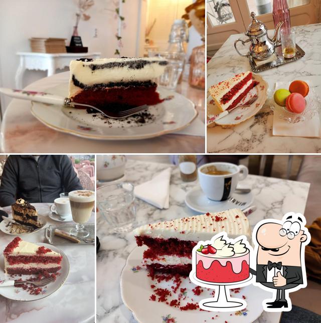 Red velvet à Fa's Tearoom & Cakeboutique
