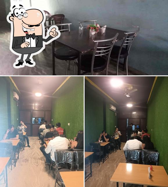 The interior of ROYAL KITCHEN VEG & NONVEG RESTAURANT