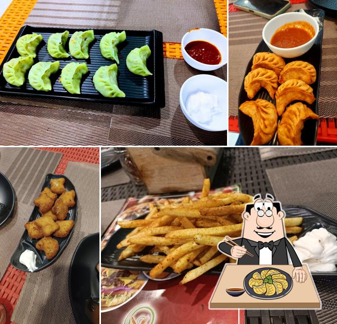 Gyoza at SLICE OF HEAVEN