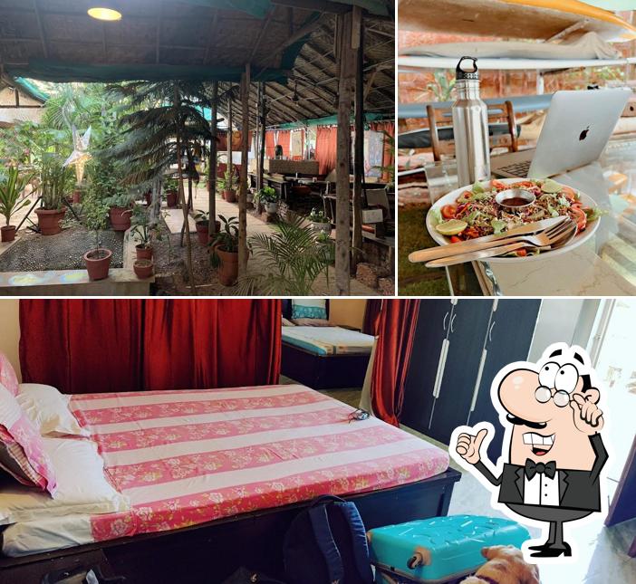 This is the picture showing interior and exterior at Wellnessinn - Resort Ashvem Beach, North Goa