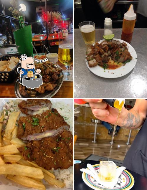 Platos en Bar do Lopes