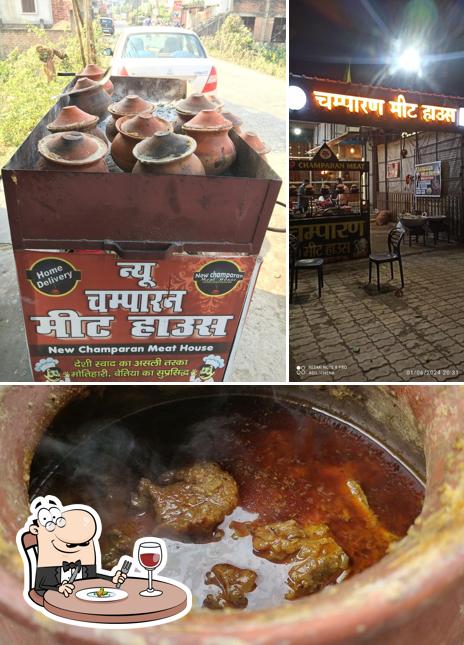 Food at Champaran Meat House