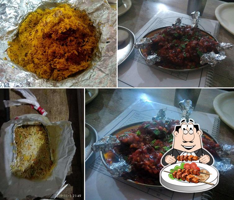 Food at New Mughal Darbar Restaurant