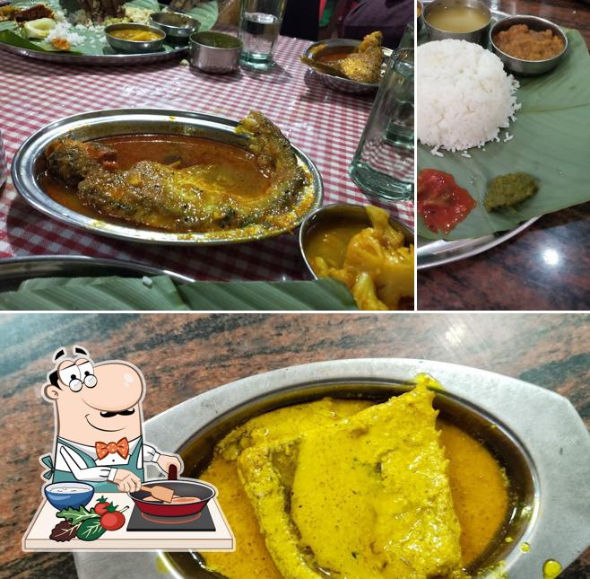 Chicken curry at Kamakhya Hotel