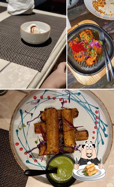 Spring rolls at The Ghazal