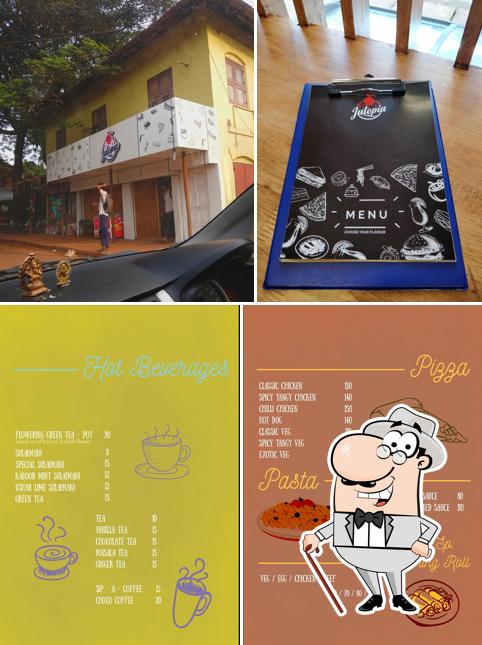 The exterior of Cafe Jutopia