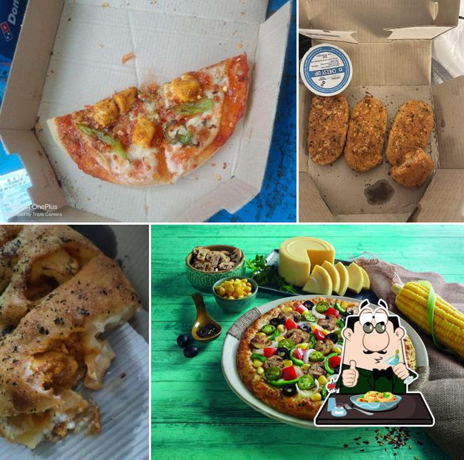 Food at Domino's Pizza