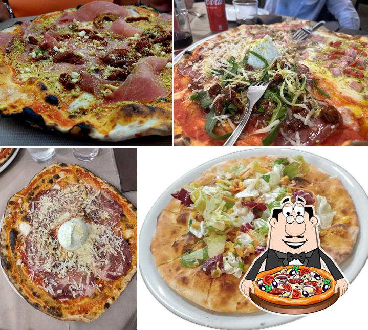 Ordina tra le svariate varianti di pizza