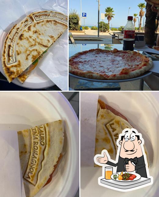 Cibo al Da Mauro "la Vera Piadina Romagnola"