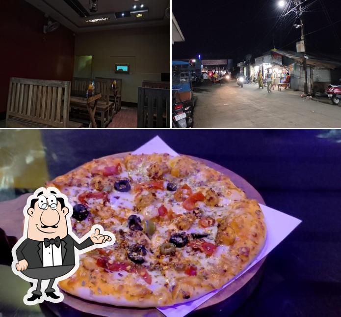 The interior of NEW WOW PIZZA