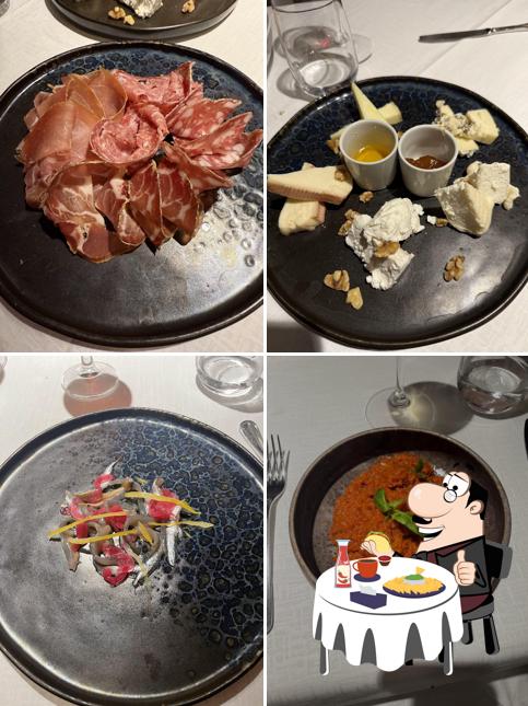 Piatto di formaggi al Ristorante Il Grano d'oro