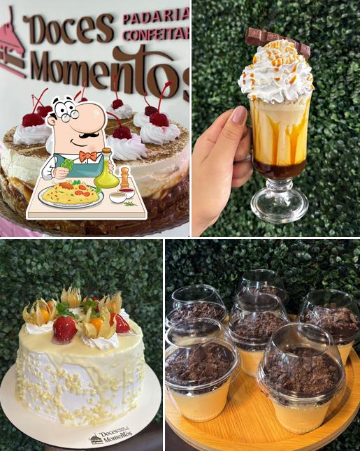 Platos en Doces Momentos Padaria e Confeitaria