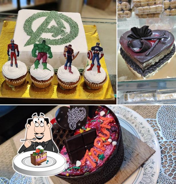 Chocolate cake at Pandit Bakery