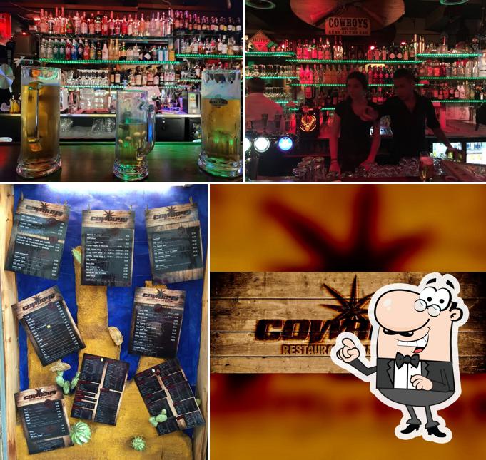 Gli interni di Cowboys Saloon Bern