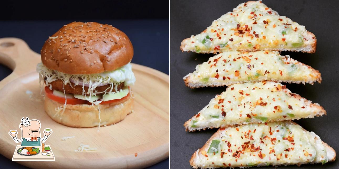 Food at RD's Bombay Sandwich