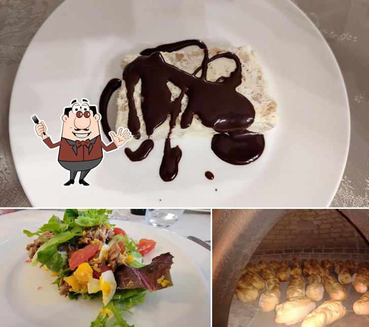 Mousse al cioccolato al Agriturismo Cascina Abate