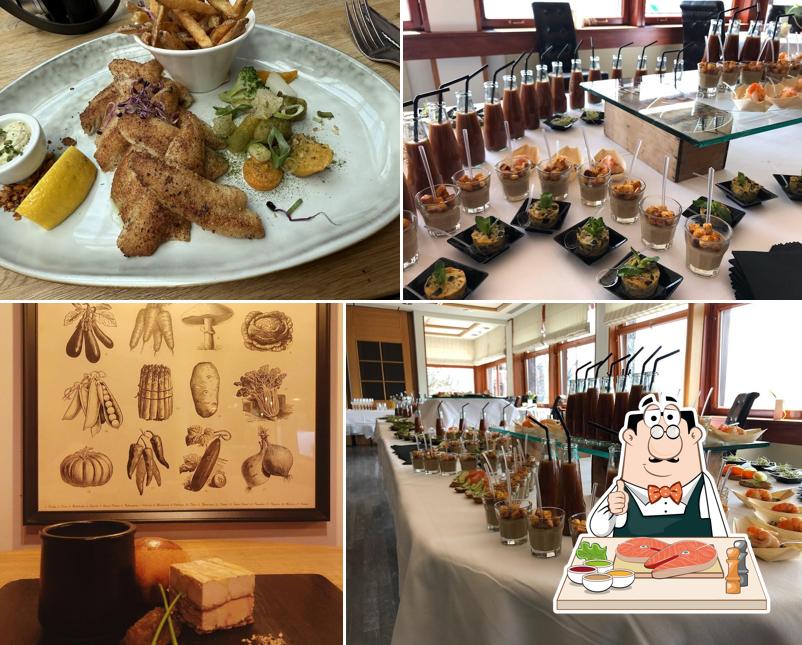 Fish and chips al Restaurant Bellevue le Rocheray
