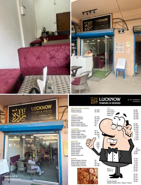 Check out how LUCKNOW NAWABS & KEBABS looks inside