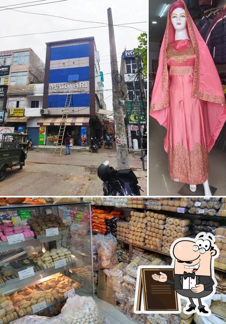 This is the photo displaying exterior and interior at Marwari Bakers And Namkeen