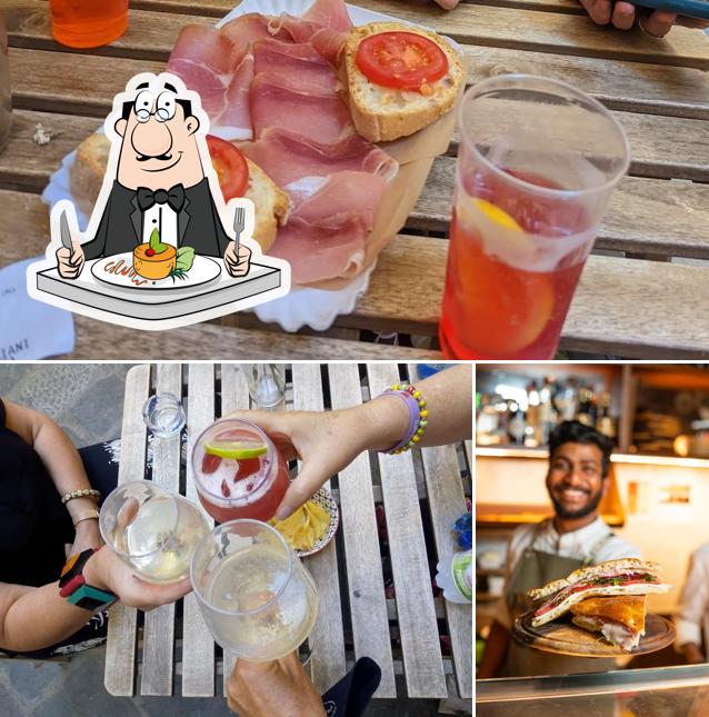 Cibo al Serre Torrigiani in Piazzetta