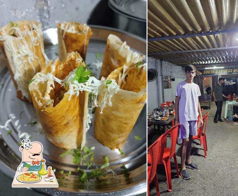 Food at South Express dosa