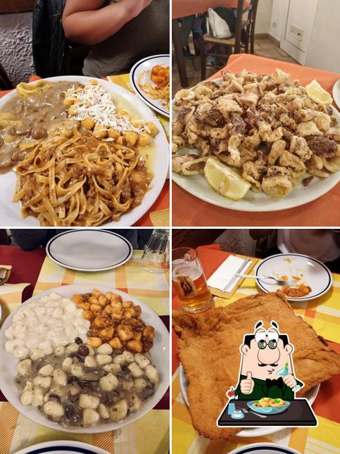 Platti al Trattoria Da Gianni