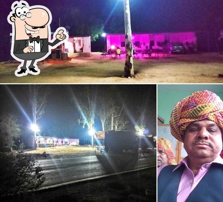 Enjoy the view at the outside area of Baba Hotel DUBBI Dausa