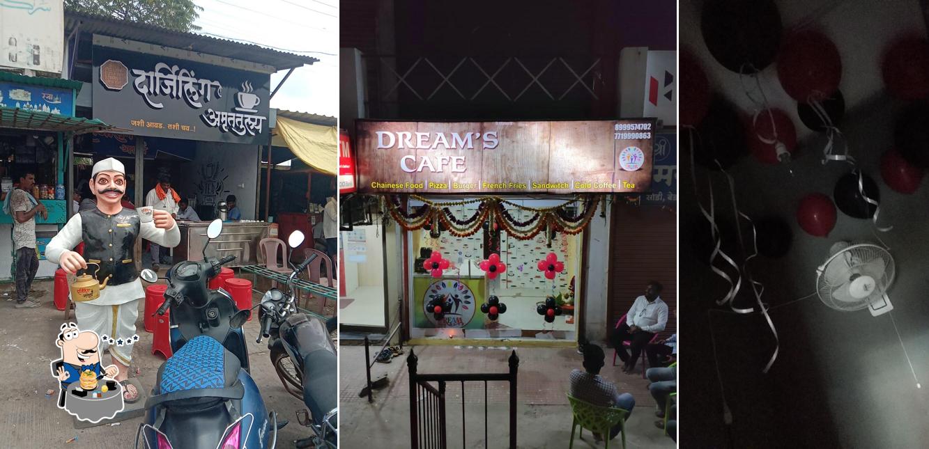 Food at Dream's cafe