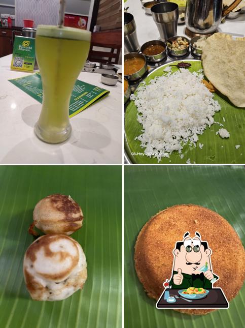 Meals at Gowri Parvathi Bhavan, Madurai