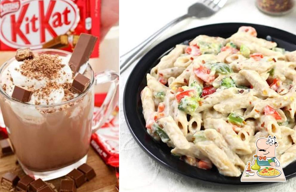 Food at Pizza buzzer