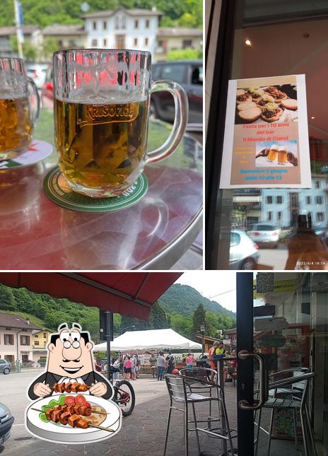 La immagine di cibo e esterno da Bar il Mondo di Ciorci
