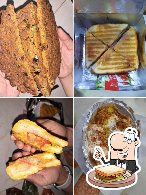 Grilled cheese sandwich at Deepak Snack Corner