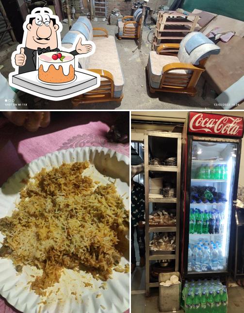 Carrot cake at Hotel Al Rahman