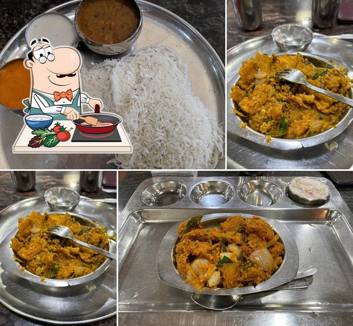 Chicken curry at Hotel Aruna (Pure veg)