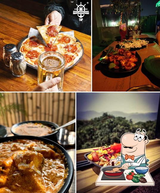 Chicken curry at TAP Rooftop SkyBar & Cafe