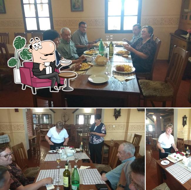 Gli interni di Restoran Ambar