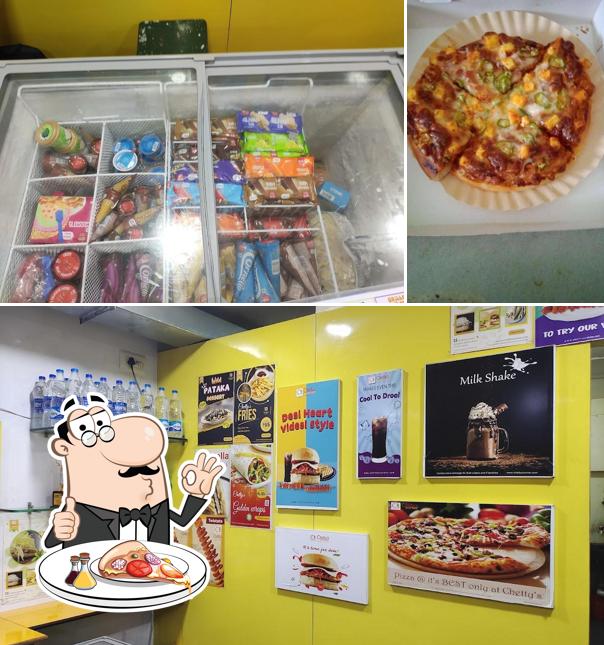 At Chetty's Corner Salem, you can enjoy pizza