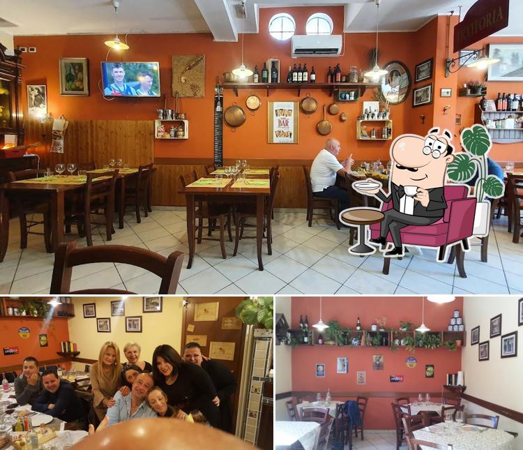 Gli interni di Trattoria Antica Ricetta