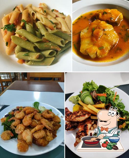 Curry de frango em Barril do Parque Restaurante